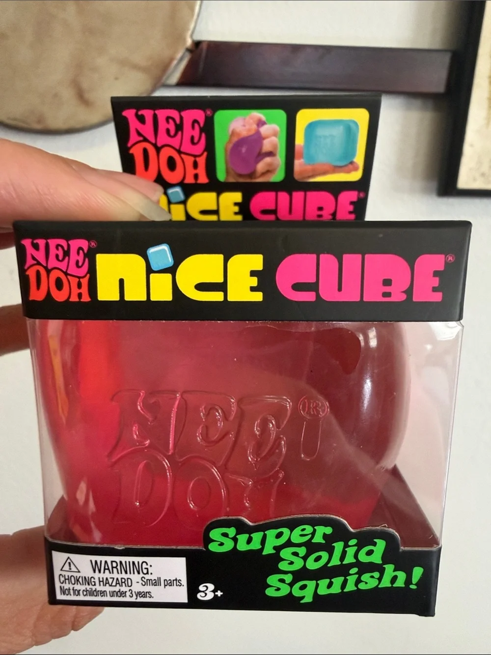 Nice Cube Super Solid Squish - pink